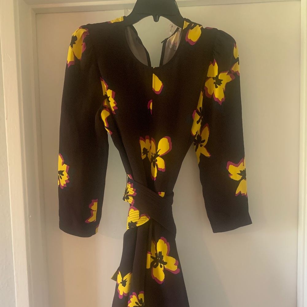 A.L.C. Floral Dress 100% silk